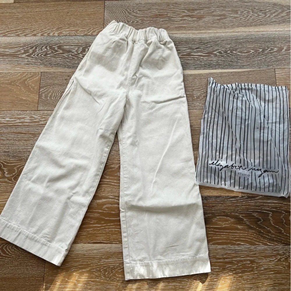 NEW Elizabeth Suzann Cotton Canvas Florence Pants Size XSmall
